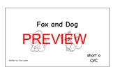 Fox and Dog short o CVC decodable book