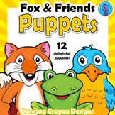 Fox and Friends Animal Puppets - BUNDLE