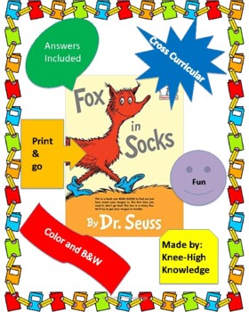 fox in socks book pages
