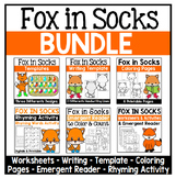 Fox in Socks Bundle - Template Writing Reading Coloring Rh