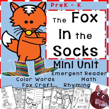 Preview of Fox and Socks Rhyming
