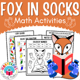 Fox in Socks Math Activities | Read Across America Activit