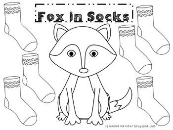 Fox in Socks Rhyming by Splendor in Kinder | Teachers Pay Teachers