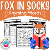 Fox in Socks Rhyming Words Activities | Read Across Americ
