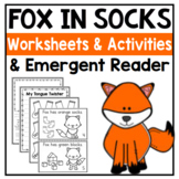 Fox in Socks Worksheets | Activities & Emergent Reader