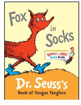 Preview of Fox in Socks Writing