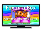 Fox in a Box Alphabet Rhyming Song Video