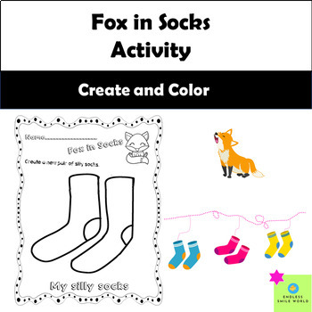 Fox in socks Activity by Endless Smile World | TPT