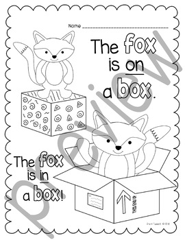 fox in sox coloring pages