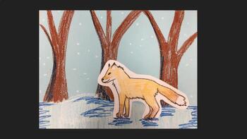 Foxes In The Snow By Artsy Ivie Teachers Pay Teachers