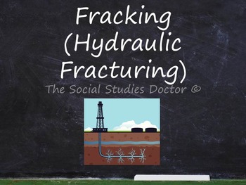 Preview of Fracking (Hydraulic Fracturing) Internet Worksheet
