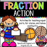 Fraction Action (Virginia SOL 1.4)