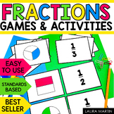 Fractions First Grade - Easy Fraction Activities - Fraction Games