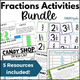 Fraction Activities Bundle - Equivalent Fractions, Imprope