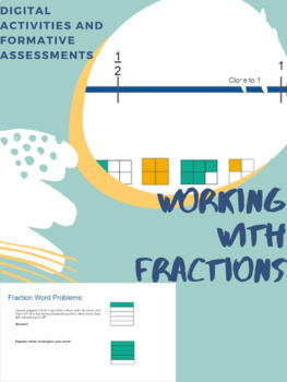 Preview of Fraction Activities for google classroom