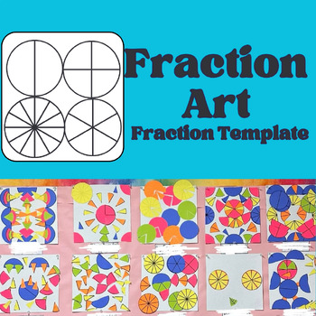 Preview of Fraction Art: Arts Integration Math Activity