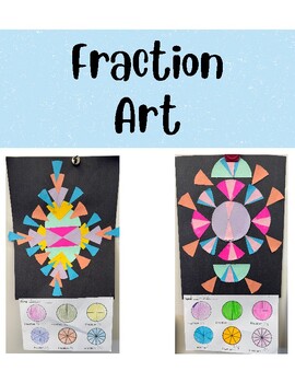 Preview of Fraction Art Project