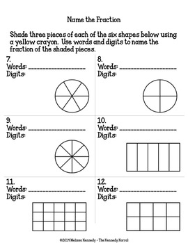 Fractions by The Kennedy Korral | Teachers Pay Teachers