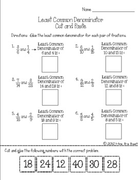 Help fractions math homework helper least common multiple