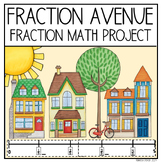 Fraction Avenue- Fraction Math Project Activity