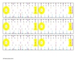 Fraction Benchmark Ruler