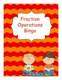 Fraction Games 3rd Grade Fraction  Bingo Adding and Subtra