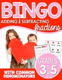 Fraction Bingo - Valentine's Day