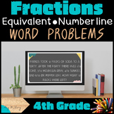 Fraction Bundle: Interactive Word Problems, equivalent fractions 