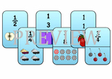 Fraction Card Game - Snap/Go Fish/Matching