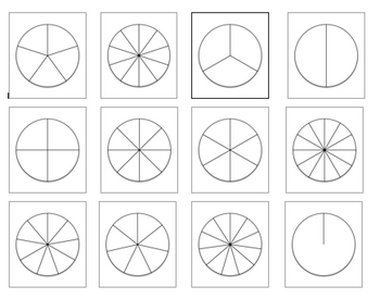 Preview of Fraction Circles