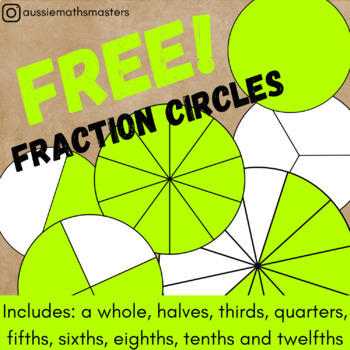 Preview of FREE Fraction Circles (Set of 60)