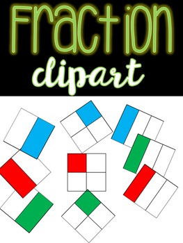 Preview of Fraction Clip Art {{Freebie}}