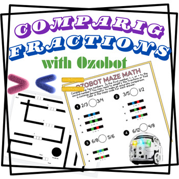 Preview of Fraction Comparison with Ozobot Lesson