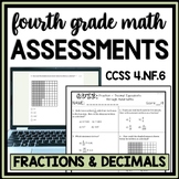 Fraction Decimal Equivalents Quiz, 4th Grade Practice: Pre