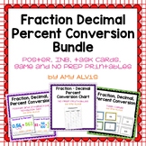 Fraction Decimal Percent Conversion Bundle