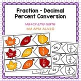 Fraction Decimal Percent Conversion Puzzle