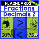Fraction Decimal Percent Flashcards
