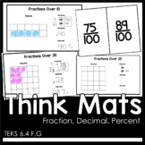 Fraction, Decimal, Percent | Think Mats