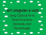 Fraction, Decimal, and Percent Arts Integrated Common Core Lesson