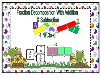 Preview of Fraction Decomposition With Addition and Subtraction