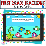 Fractions 1st Grade Math BOOM Cards™