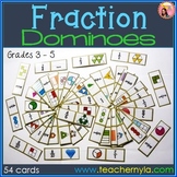 Fraction Dominoes Game