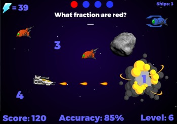 Preview of Fraction Fighters (RoomRecess.com)