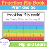 Fraction Flip Book