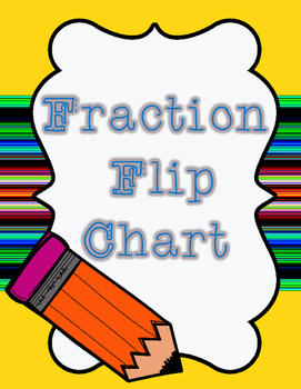 Preview of Fraction Flip Chart
