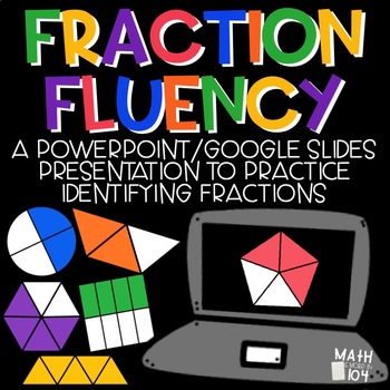 Preview of Fraction Fluency - Identifying Fractions