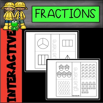 Preview of Spring Fraction Foldable