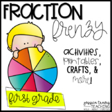 Fraction Frenzy FUN! {activities, printables, centers, cra