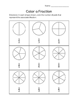 Fraction Frenzy for Beginners: 15 Worksheets for beginners with fractions