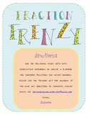 Fraction Frenzy {mixed numbers & improper fractions}